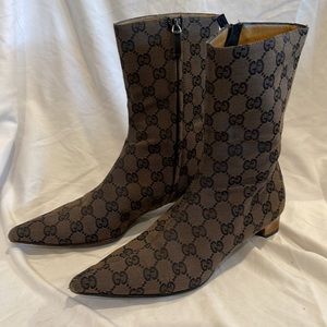 Gucci mid ankle boot
